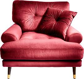 Loungesessel TRENDS BY HG "TOKIO", rot,