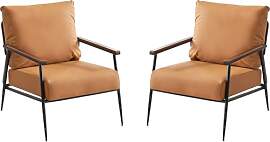 Loungesessel Wohnzimmer 2er Set, Moderner