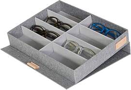 LOVE IT STORE IT Premium Brillenbox für 8 Brillen 