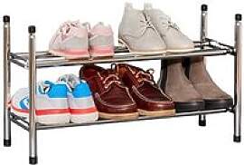 LOVE !T STORE !T Teleskop-Schuhregal LOFT schwarz