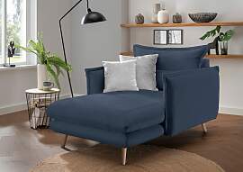 Loveseat HOME AFFAIRE "Lazio", blau