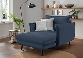 Loveseat HOME AFFAIRE "Lazio", blau