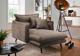 Loveseat HOME AFFAIRE "Lazio", braun,