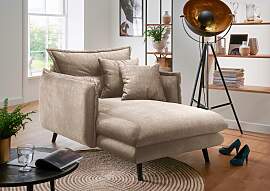 Loveseat HOME AFFAIRE "Lazio", braun
