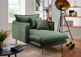 Loveseat HOME AFFAIRE "Lazio", grün