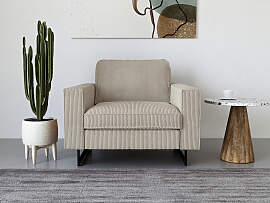 Loveseat HOME AFFAIRE "Pinto 105 cm, Cord,