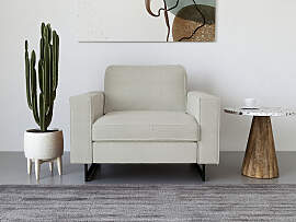 Loveseat HOME AFFAIRE "Pinto 105 cm, Cord,