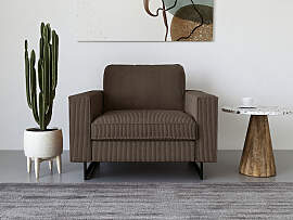 Loveseat HOME AFFAIRE "Pinto 105 cm, Cord,