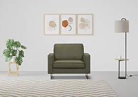 Loveseat HOME AFFAIRE "Pinto 105 cm, Cord,