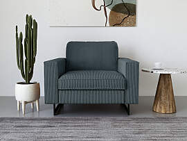 Loveseat HOME AFFAIRE "Pinto 105 cm, Cord,
