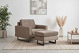Loveseat HOME AFFAIRE "Pinto 105 cm, Cord,