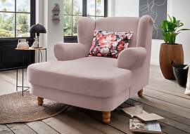 Loveseat HOME AFFAIRE "Tassilo", rosa