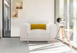 Loveseat OTTO HOME "Maroon Sessel",