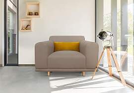 Loveseat OTTO HOME "Maroon Sessel",