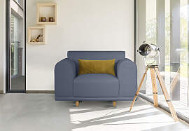 Loveseat OTTO HOME "Maroon Sessel",