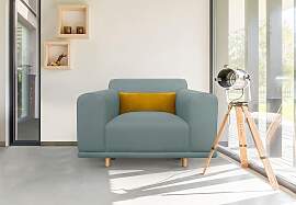 Loveseat OTTO HOME "Maroon Sessel", blau 