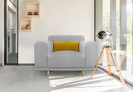 Loveseat OTTO HOME "Maroon Sessel", grau 