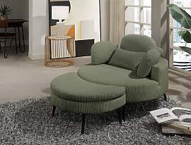 Loveseat OTTO HOME "Riko Sessel, B: 110 cm,