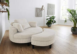 Loveseat "Ravi Sessel, B: 114 cm, Sitzhöhe: