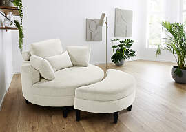 Loveseat "Ravi Sessel, B: 114 cm, Sitzhöhe: