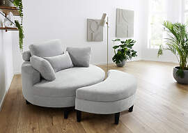 Loveseat "Ravi Sessel, B: 114 cm, Sitzhöhe: