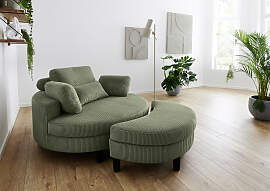 Loveseat "Ravi Sessel, B: 114 cm, Sitzhöhe: