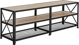 Lowboard - 141 cm, Industrial Holz hell, Eiche