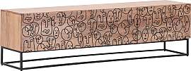Lowboard GUTMANN FACTORY, beige (natur), B:160cm