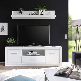 Lowboard HOME AFFAIRE "BIANCO", weiß