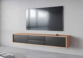 Lowboard HOME AFFAIRE "Frida", grau