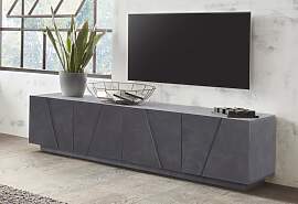 Lowboard HOME AFFAIRE "PING", grau