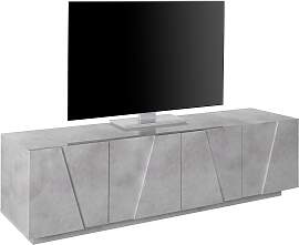Lowboard HOME AFFAIRE "PING", silber