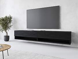 Lowboard HOME AFFAIRE, schwarz (schwarz matt,