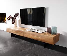 Lowboard New Live-Edge 200 cm Akazie Natur 4