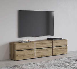 Lowboard OTTO HOME "Cross, moderne grifflose