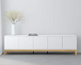 Lowboard OTTO HOME "Maryd", weiß, wotan 