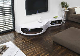 Lowboard SALESFEVER "Slow Design TV-Kommode