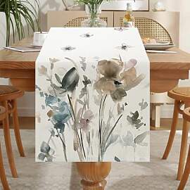 Lslandmood Deko Tischläufer Modern Wohnzimmer