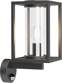 Lucande Wandlampe aussen mit Bewegungsmelder,