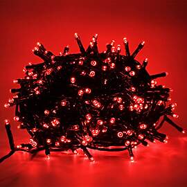 Luccika LED-Lichterkette, 8 Lichtspiele, Grünes