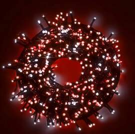 Luccika LED-Lichterkette, 8 Lichtspiele, Grünes