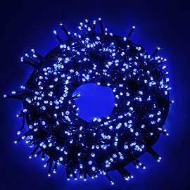 Luccika LED-Lichterkette, 8 Lichtspiele, Grünes