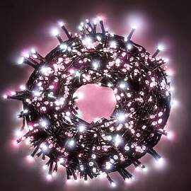 Luccika LED-Lichterkette, 8 Lichtspiele, Grünes