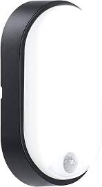 Luceco LED Eco Außenleuchte 10W Oval, Außenlampe 