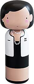 Lucie Kaas Sketch Inc. Holzfigur Coco 14,5cm, aus