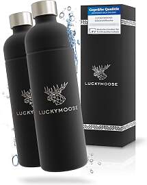 Luckymoose Infinity 2x Edelstahlflaschen