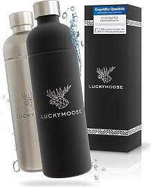 Luckymoose Infinity 2x Edelstahlflaschen