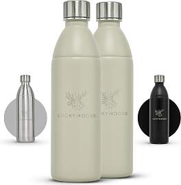 Luckymoose Infinity Edelstahlflasche (1,1L)