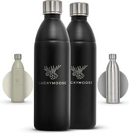 Luckymoose Infinity Edelstahlflasche (1,1L)