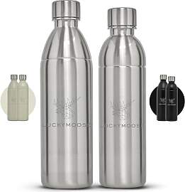 Luckymoose Infinity Edelstahlflasche Set